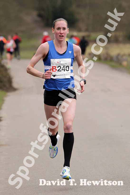 Laura Weightman (Morpeth) ran the fastest leg during the Northern Championships within the National Womens 6 Stage Relay.